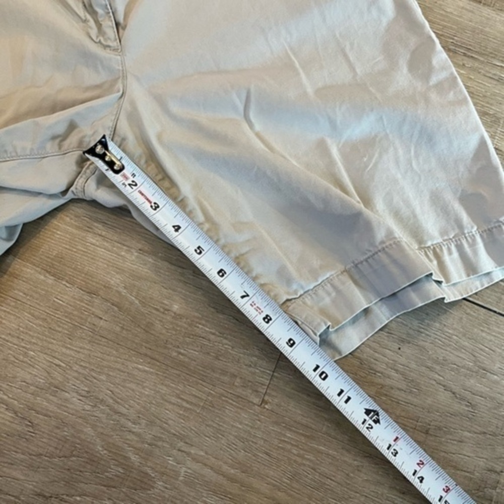 LOFT Shorts Cream Light Beige Size 16 Original 100% Cotton - Picture 5 of 7